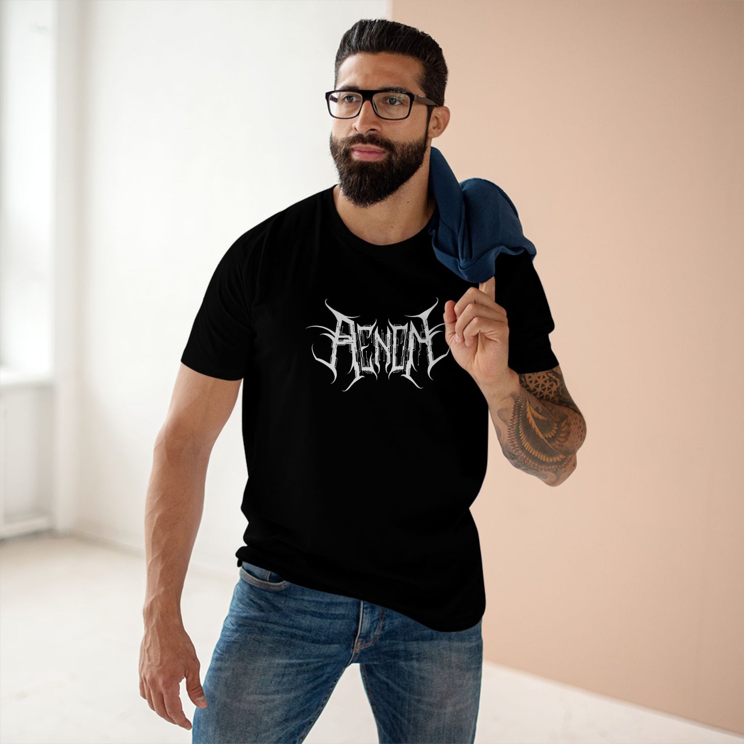 ÆNON "Deathmetal logo white" [multiple colour options]
