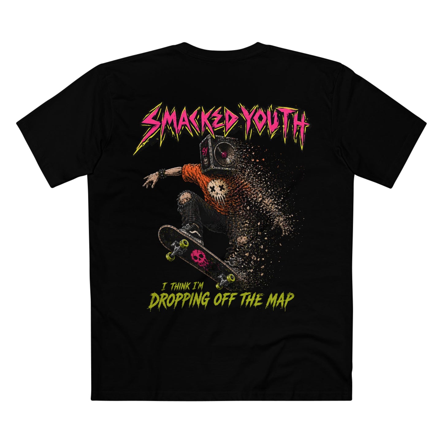 Smacked Youth "Dropping off the Map" Tee